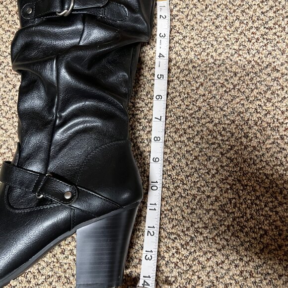 Women's Apt 9 Black Tall Boots Size 9.5 NWOT - Picture 6 of 6